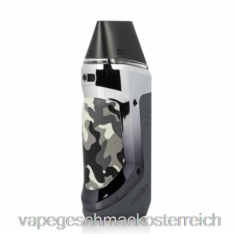 Geek Vape Aegis Nano 30W Pod System Camo Silver Vape Geschmack
